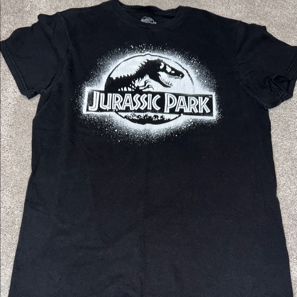 Jurassic Park Black T-Shirt